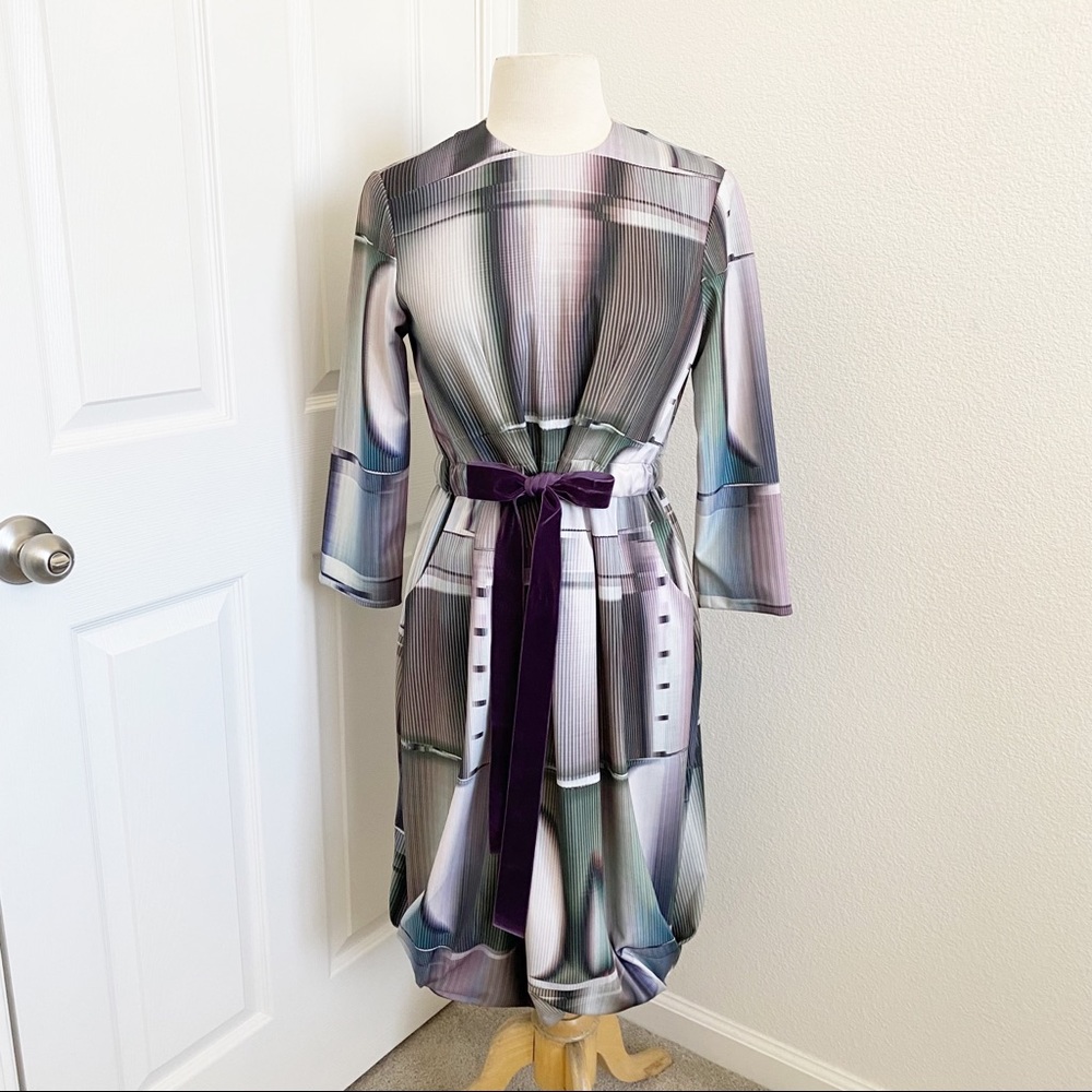 Sharrone New York Colorful Psychadelic Futuristic Anime Alien Sheath Dress